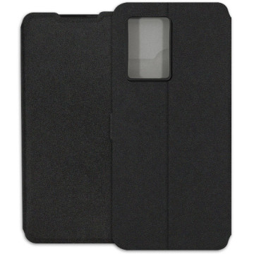 Oppo A77 5G Case - Soft Wallet Book - black