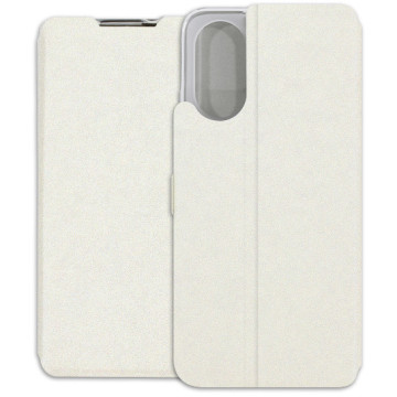 Oppo A17 Case - Wallet Book - white