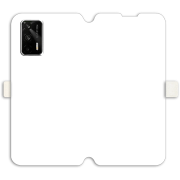 Phone case - casey Wallet Book Design - Marble Case - White Marble