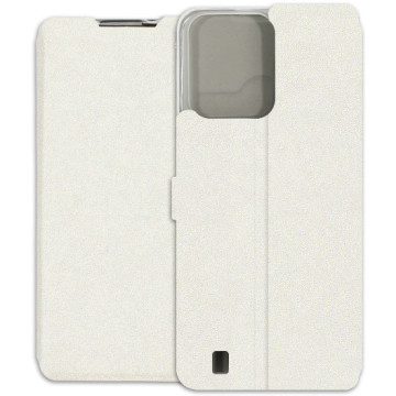 Realme C31 Case - Wallet Book - white