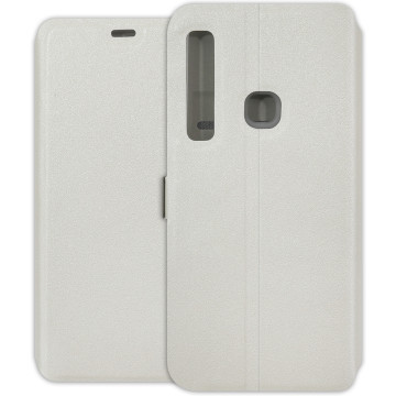 Samsung Galaxy A9 (2018) Case - Wallet Book - white