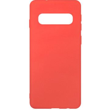 Samsung Galaxy S10 Case - Soft Flex - red