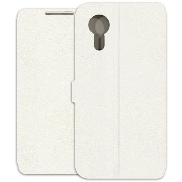Samsung Galaxy Xcover 5 Case - Wallet Book - white