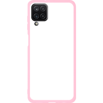Phone case - casey Soft Flex Design - Marble Case - White Marble - pink