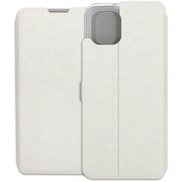 Samsung Galaxy A03 Case - Wallet Book - white