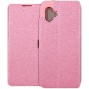 Samsung Galaxy Xcover 6 Pro Case - Soft Wallet Book - pink