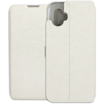 Samsung Galaxy Xcover 6 Pro Case - Wallet Book - white