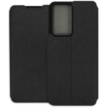 Vivo Y76 5G Case - Soft Wallet Book - black