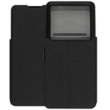 Vivo X80 Pro Case - Soft Wallet Book - black