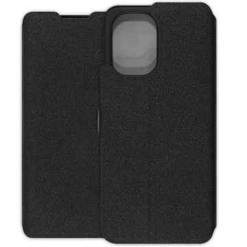 Vivo Y16 Case - Soft Wallet Book - black