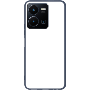 Phone case - casey Soft Flex Design - Marble Case - Blue Marble - navy blue