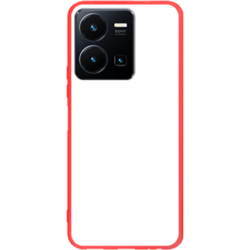 Phone case - casey Soft Flex Design - Moroccan - Moroccan rosette - red