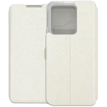 Vivo Y22s Case - Wallet Book - white