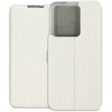 Vivo Y35 Case - Wallet Book - white