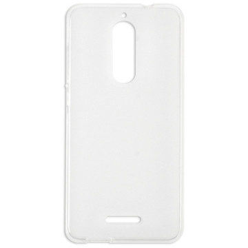 Wiko View Case - FLEXmat Case - white