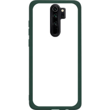 Phone case - casey Soft Flex Design - Marble Case - White Marble - green