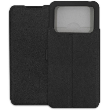 POCO M4 Pro 4G Case - Soft Wallet Book - black