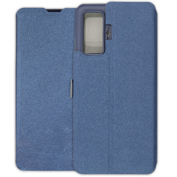 POCO F4 GT Case - Soft Wallet Book - navy blue