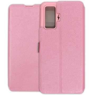 POCO F4 GT Case - Soft Wallet Book - pink
