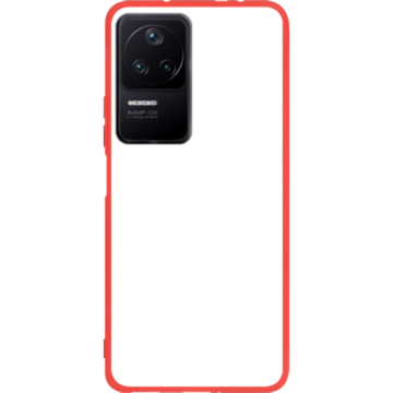 Phone case - casey Soft Flex Design - Moroccan - Moroccan rosette - red