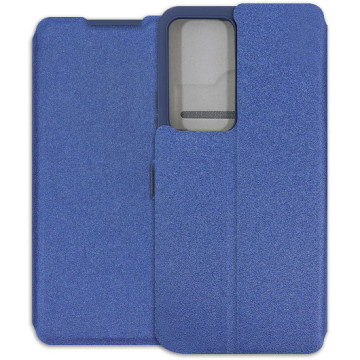 Xiaomi Redmi K40S Case - Soft Wallet Book - navy blue