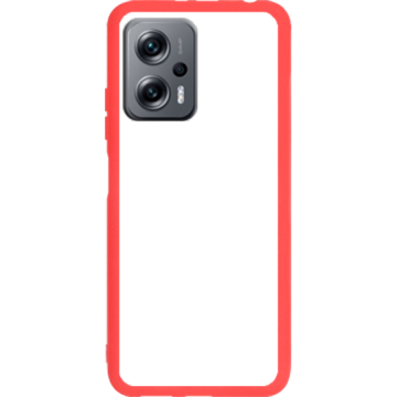 Phone case - casey Soft Flex Design - Moroccan - Moroccan rosette - red
