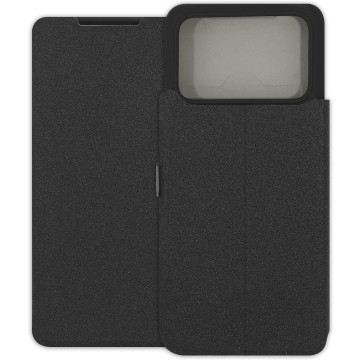 POCO C40 Case - Soft Wallet Book - black