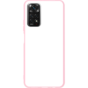 Phone case - casey Soft Flex Design - Marble Case - White Marble - pink