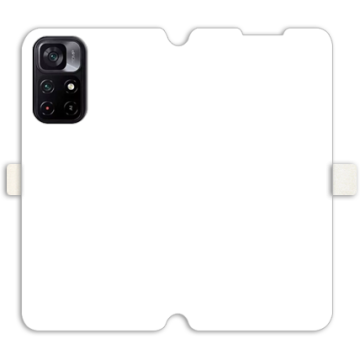 Phone case - casey Wallet Book Design - Marble Case - White Marble