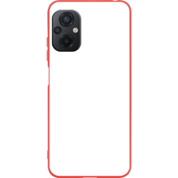 Phone case - casey Soft Flex Design - Moroccan - Moroccan rosette - red