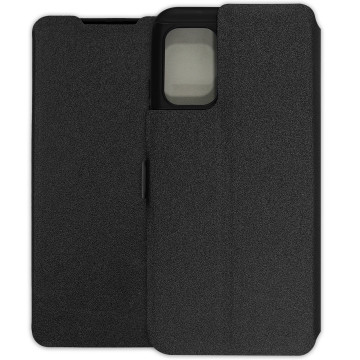 POCO M5 Case - Soft Wallet Book - black