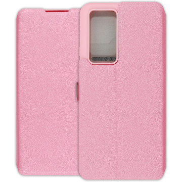 Xiaomi 12T Case - Soft Wallet Book - pink