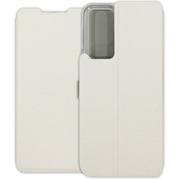 ZTE Axon 30 5G Case - Wallet Book - white