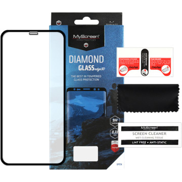 Apple iPhone XS Max - tempered glass MyScreen Protector Diamond Glass Edge 3D - black
