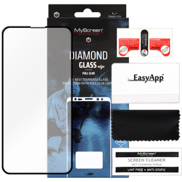 Apple iPhone 14 Plus - tempered glass MyScreen Protector Diamond Glass Edge Full Glue - black