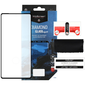 Google Pixel 7 Pro - tempered glass MyScreen Protector Diamond Glass Edge 3D - black