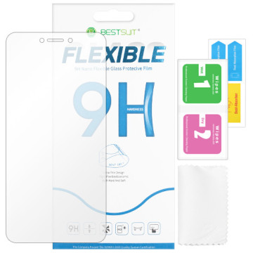 Huawei P9 Lite (2017) - tempered glass Bestsuit Nano Flexible Glass