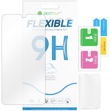 Huawei Y7 Prime (2019) - tempered glass Bestsuit Nano Flexible Glass