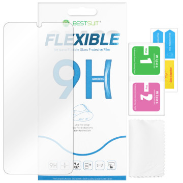 Huawei Y6P - tempered glass Bestsuit Nano Flexible Glass