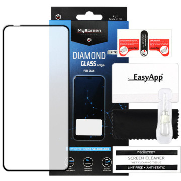 Motorola Edge 30 - tempered glass MyScreen Protector Diamond Lite Glass Edge Full Glue - black