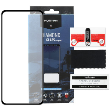 Motorola Edge 30 Ultra - tempered glass MyScreen Protector Diamond Glass Edge 3D - black