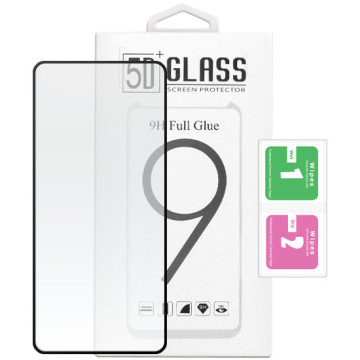 Realme 10 - tempered glass 5D Full Glue - black