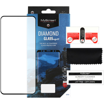 Xiaomi 12 - tempered glass MyScreen Protector Diamond Glass Edge 3D - black