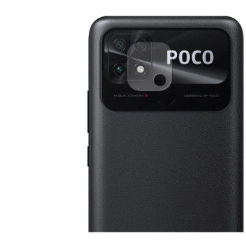 POCO C40 - set of protective glasses for the phone's rear camera