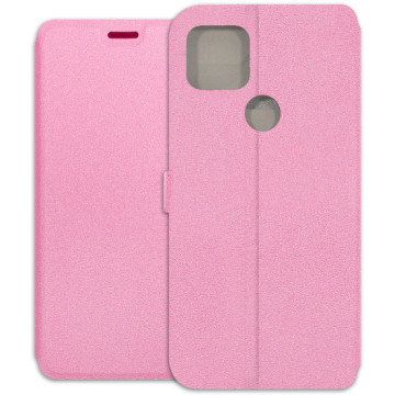 Google Pixel 5 Case - Wallet Book - pink
