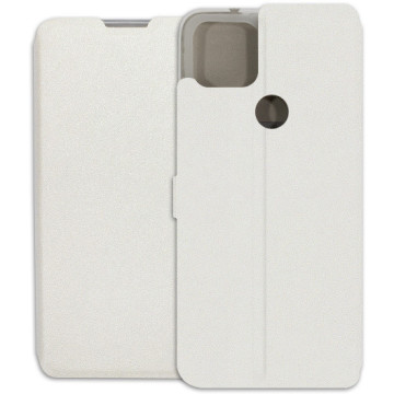 Google Pixel 5a 5G Case - Wallet Book - white