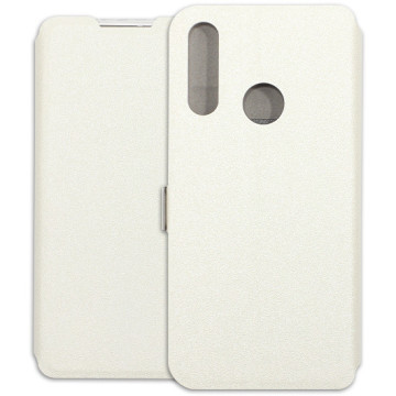 HTC Desire 19 Plus Case - Wallet Book - white