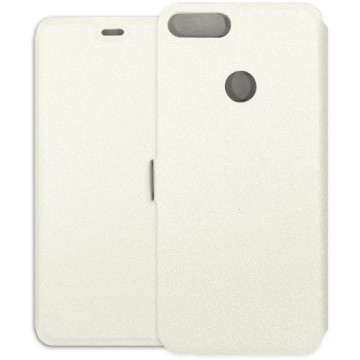 Huawei P Smart Case - Wallet Book - white