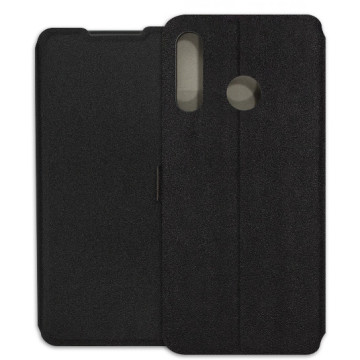 Huawei P30 Lite Case - Soft Wallet Book - black