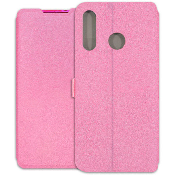 Huawei P30 Lite Case - Soft Wallet Book - pink